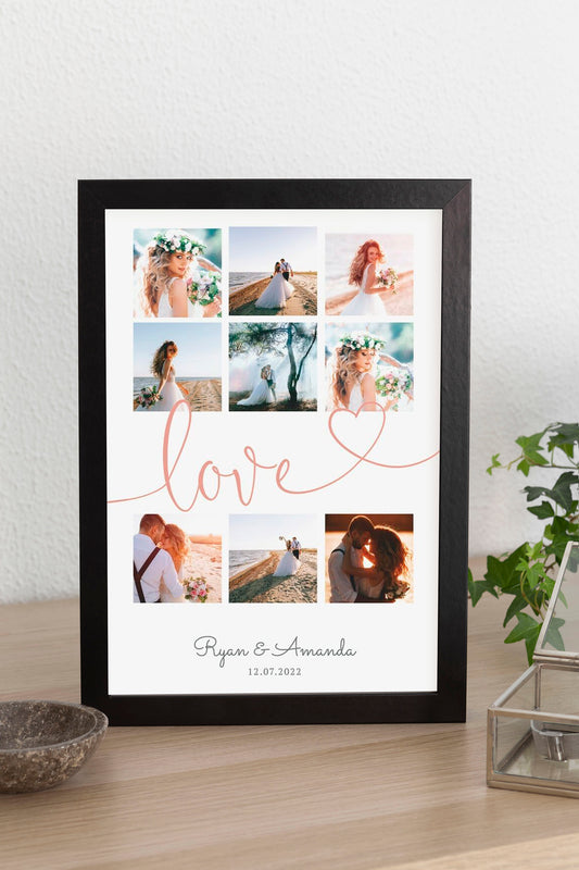 Personalized Photo Frame for Couples - Style IV