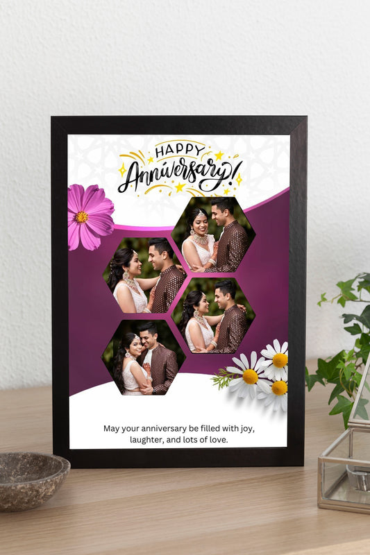 Anniversary Personalized Photo Frame - Style V