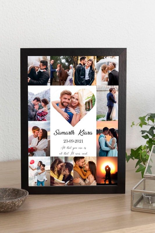 Personalized Photo Frame for Couples - Style X