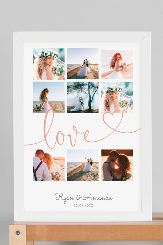 Personalized Photo Frame for Couples - Style IV