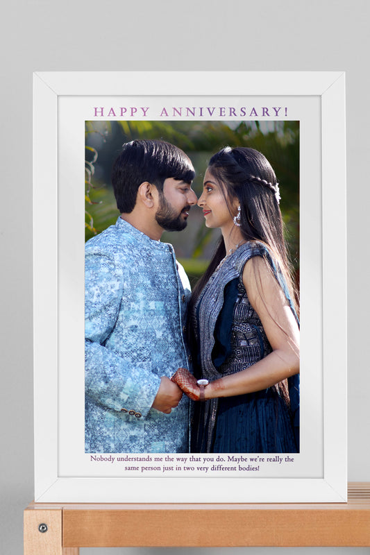 Anniversary Personalized Photo Frame - Style I