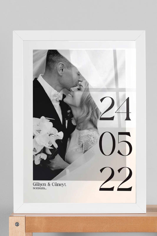 Personalized Photo Frame for Couples - Style VII