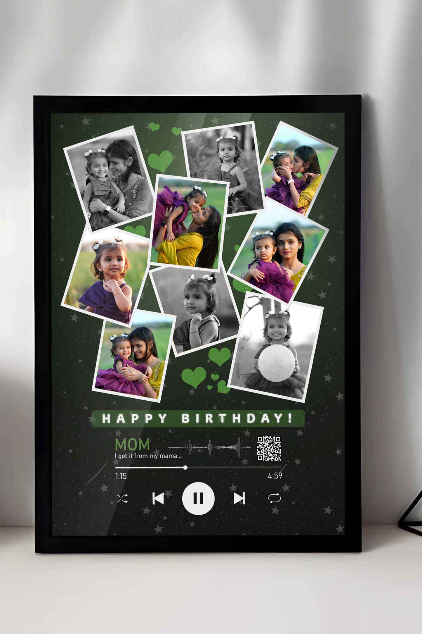 Personalized Birthday Photo Frame - Style II
