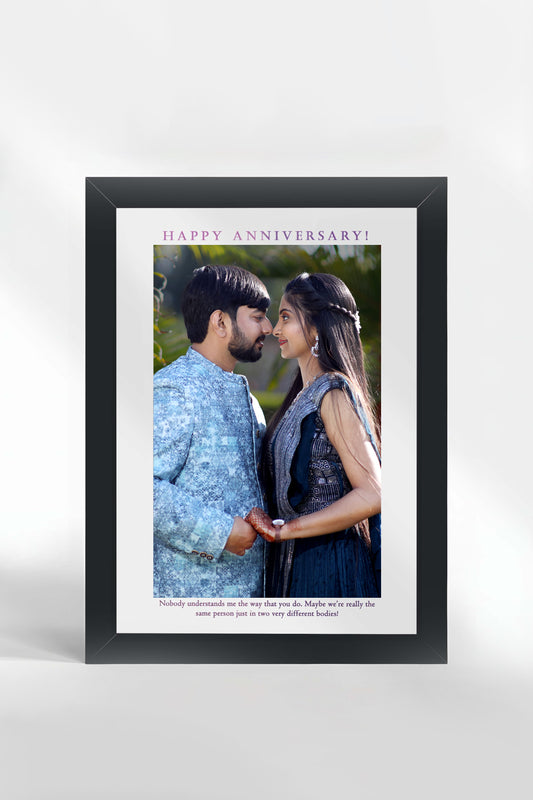 Anniversary Personalized Photo Frame - Style I