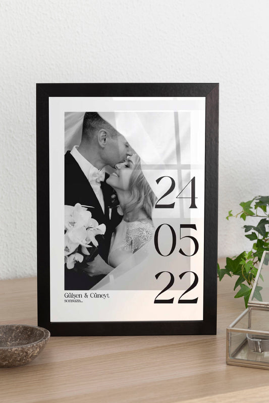 Personalized Photo Frame for Couples - Style VII