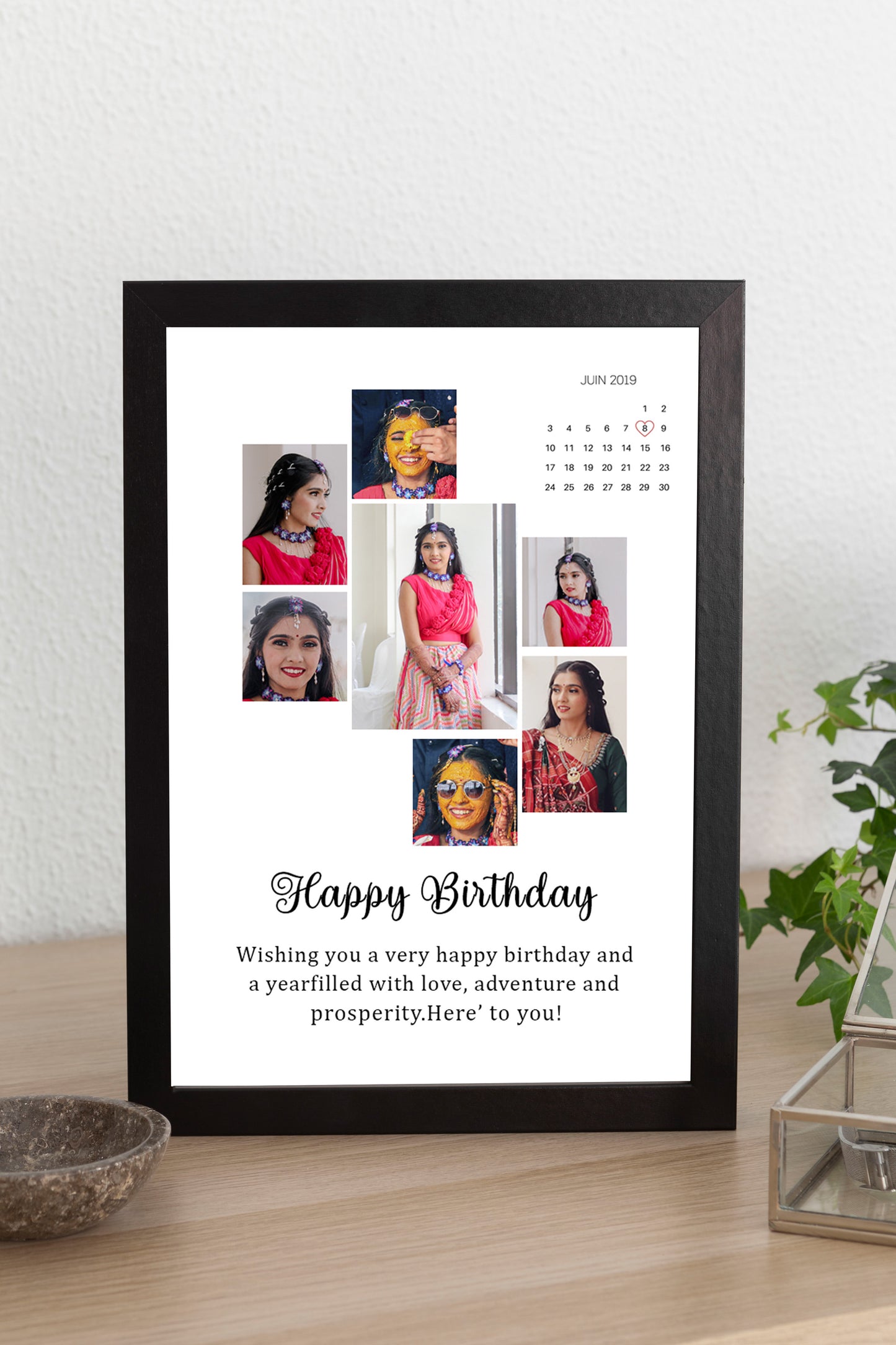 Personalized Birthday Photo Frame - Style V
