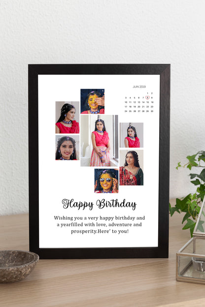Personalized Birthday Photo Frame - Style V