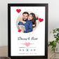 Personalized Photo Frame for Couples - Style XI