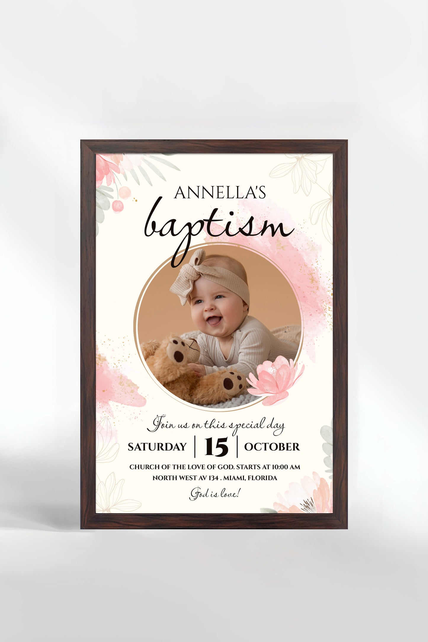 Personalized Birthday Photo Frame - Style XVI