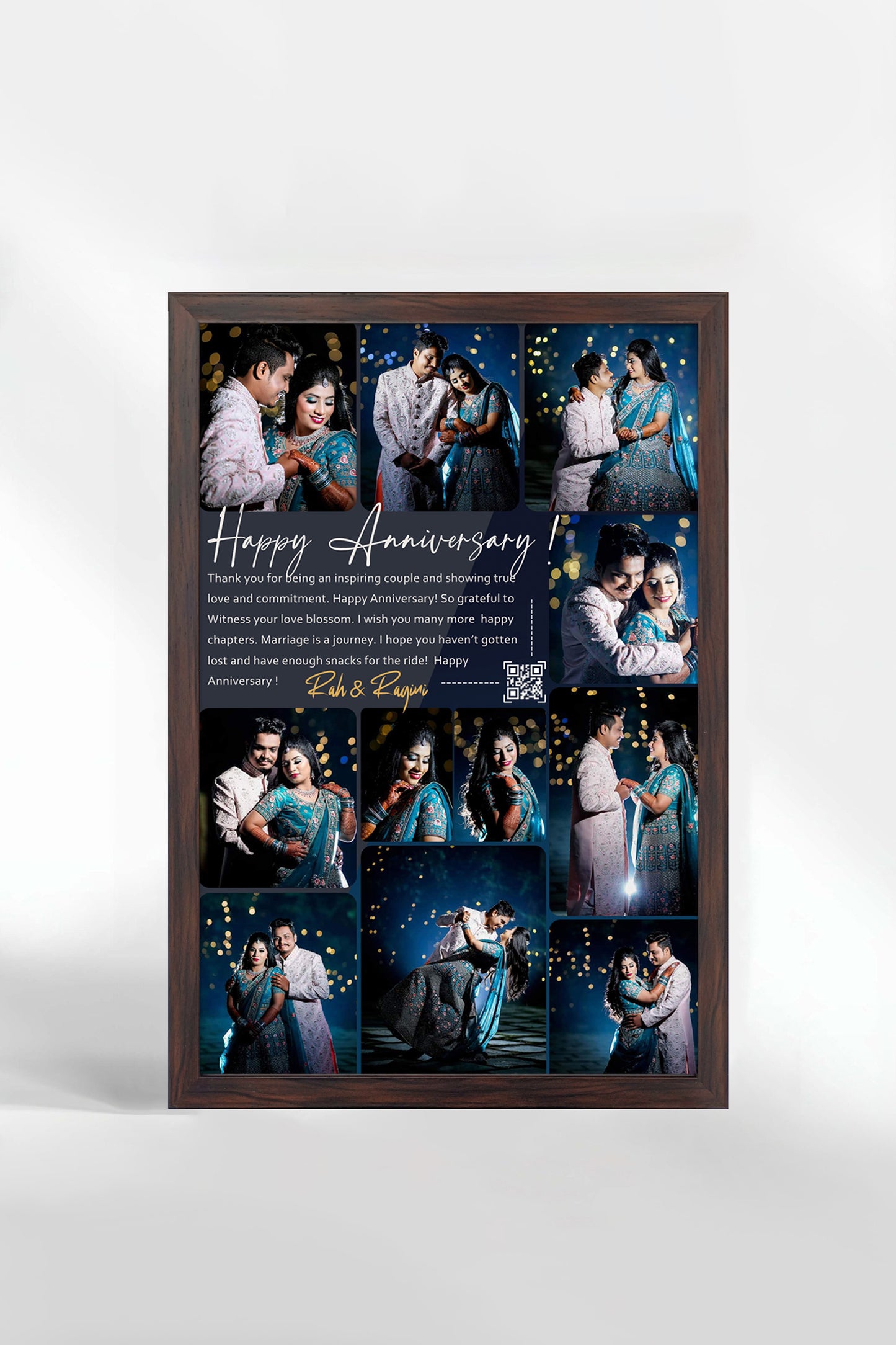 Anniversary Personalized Photo Frame - Style II