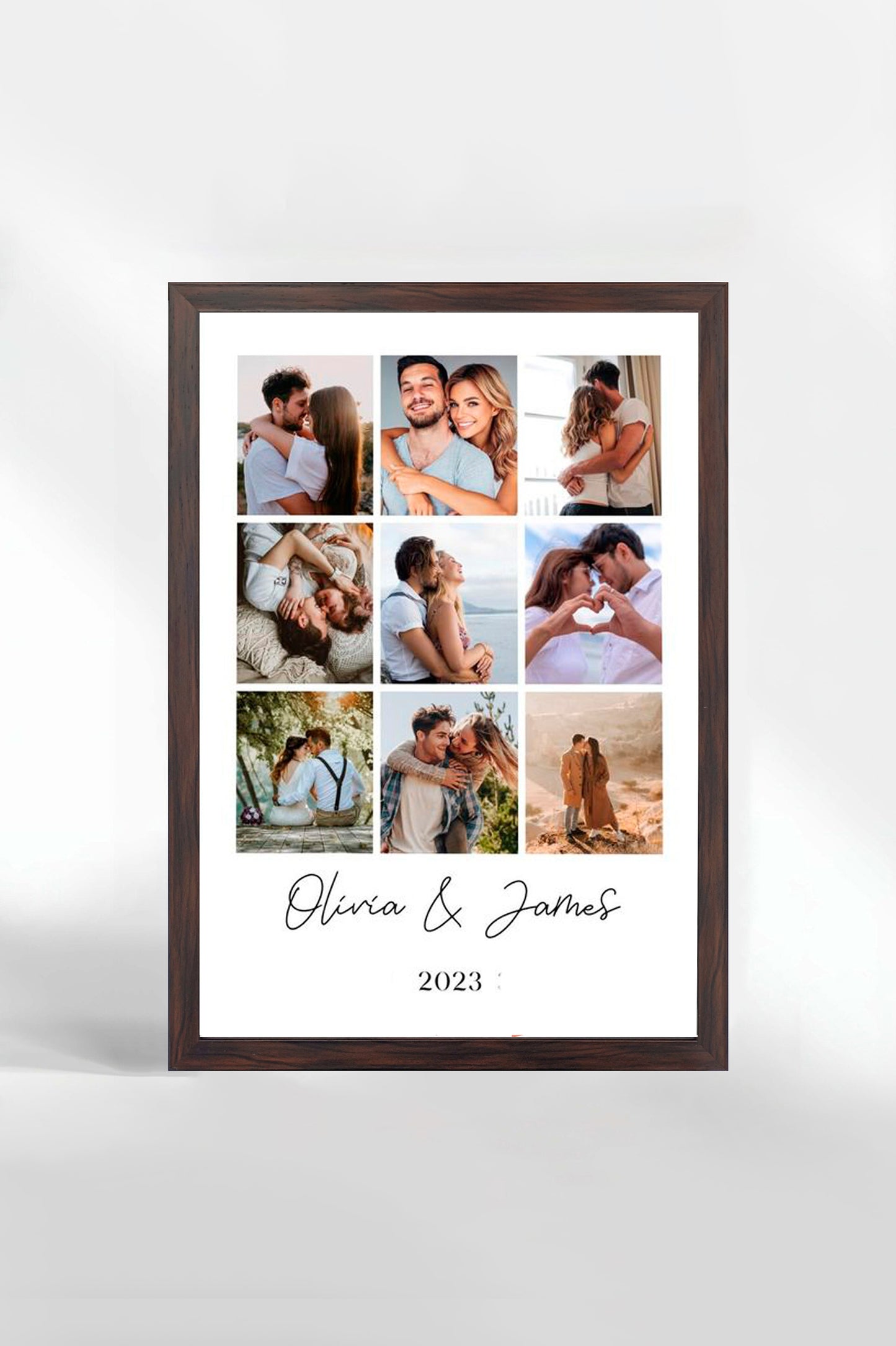 Personalized Photo Frame for Couples - Style VI