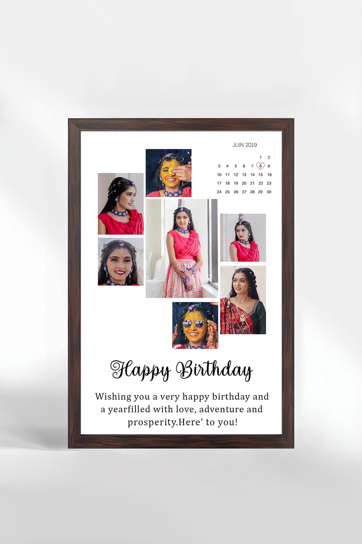 Personalized Birthday Photo Frame - Style V