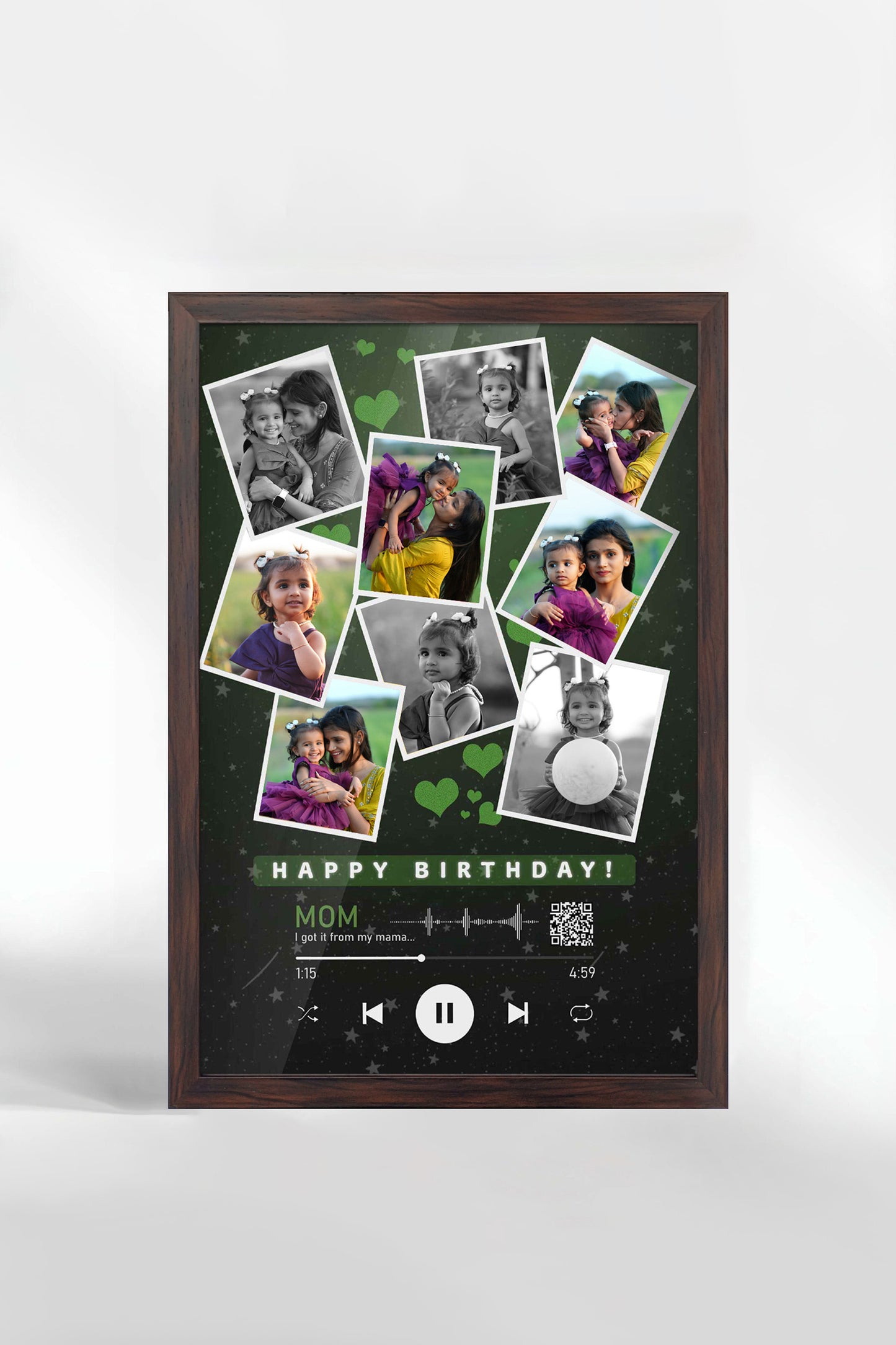 Personalized Birthday Photo Frame - Style II