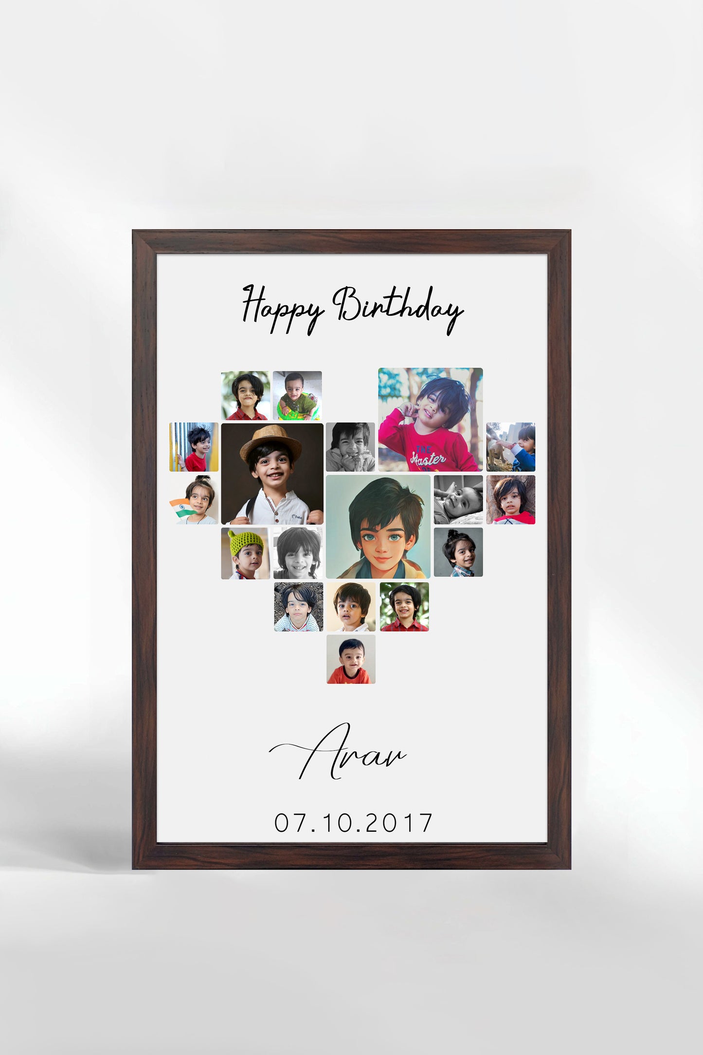 Personalized Birthday Photo Frame - Style III