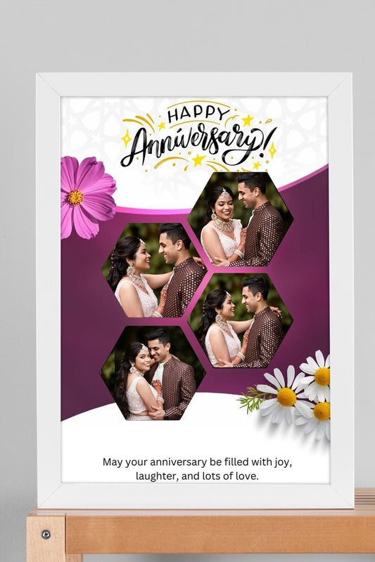 Anniversary Personalized Photo Frame - Style V