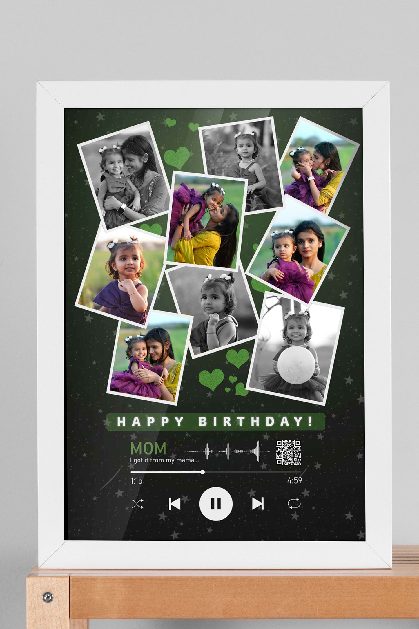 Personalized Birthday Photo Frame - Style II