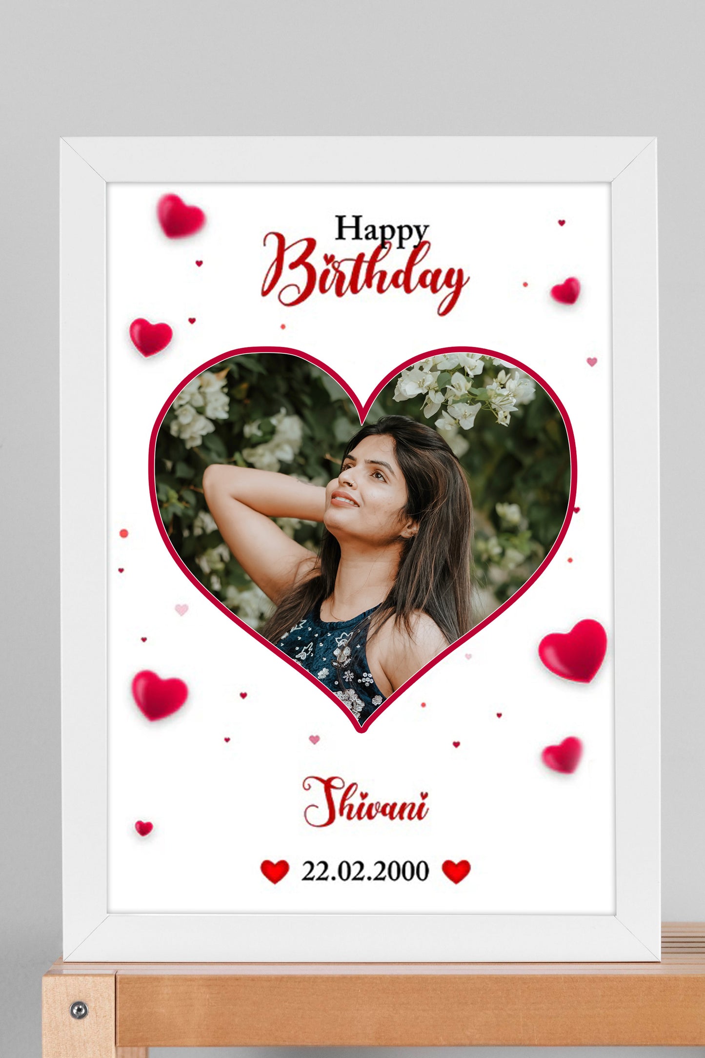 Personalized Birthday Photo Frame - Style XIII