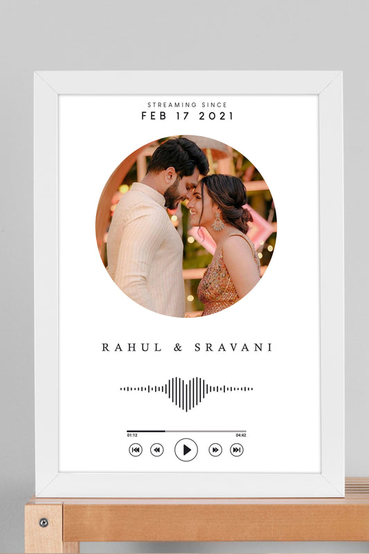 Personalized Photo Frame for Couples - Style XIII