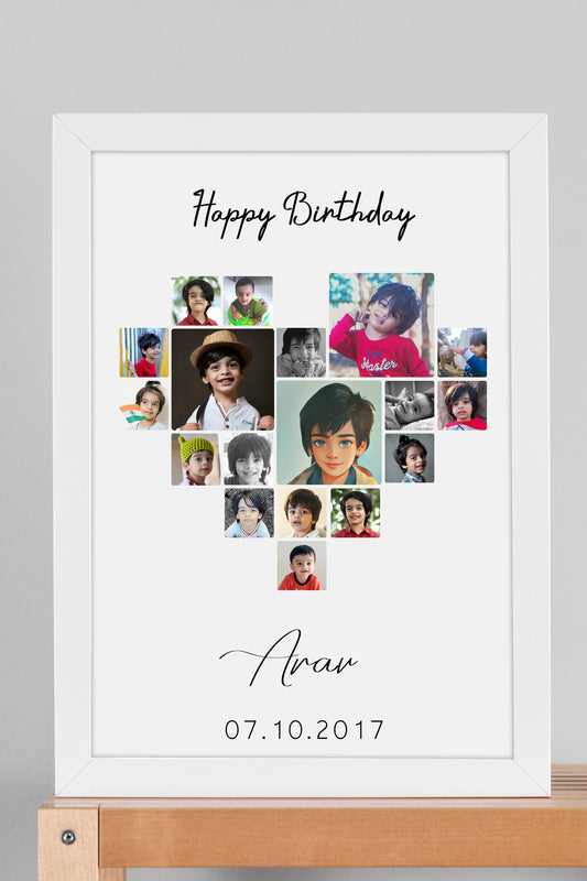 Personalized Birthday Photo Frame - Style III
