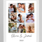 Personalized Photo Frame for Couples - Style VI